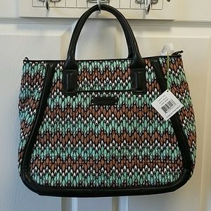 Vera Bradley Sierra Stream Trapeze Tote